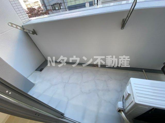 【バルコニー】 | モンテーニュ名駅 | お洗濯にも便利なバルコニー付き