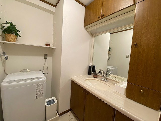 サニークレスト伊東の洗面所