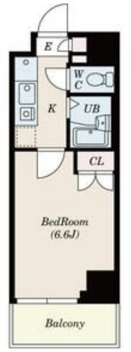 S-FORT船橋roots（旧ガルダ船橋本町）の間取り