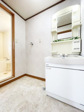 天神マンション　1号棟の洗面所