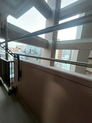 プリマ梅田東のバルコニー
