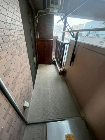 プリマ梅田東のバルコニー