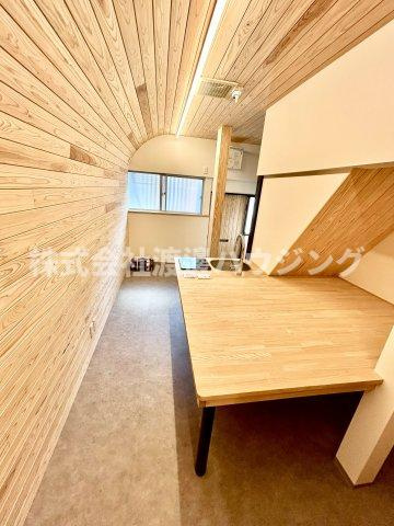 サウナのある家の内装