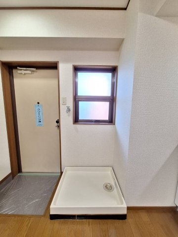 リバーフィールドマンションの内装|室内洗濯機置き場