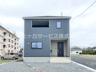 【外観】 | 富士市川成島 3期 新築一戸建て 1号棟 | 外観は落ち着いています