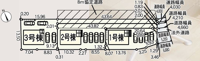 【間取り】 | 富士市川成島 3期 新築一戸建て 1号棟 | 1号棟の区画図です