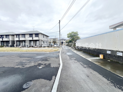 【前面道路含む現地写真】 | 富士市川成島 3期 新築一戸建て 1号棟 | 前面道路含む現地写真です