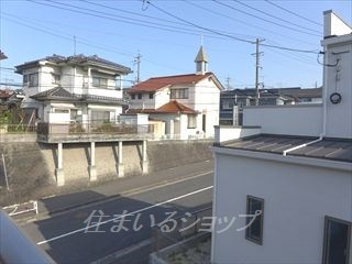 広島市安佐北区落合南４丁目のアパートの展望|バルコニーからの眺望です！