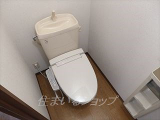 広島市安佐北区落合南４丁目のアパートのトイレ|シャワートイレ