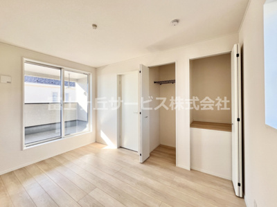 【洋室】 | 富士市中里 9期 新築一戸建て 1号棟 | 6帖の洋室です