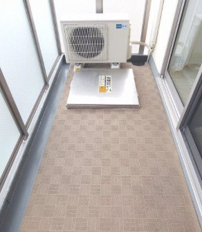 フレンシアノイエ内本町のバルコニー