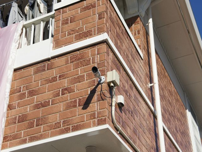 【その他共用部分】 | グレイスハイツＡ | 敷地内防犯カメラがあります。