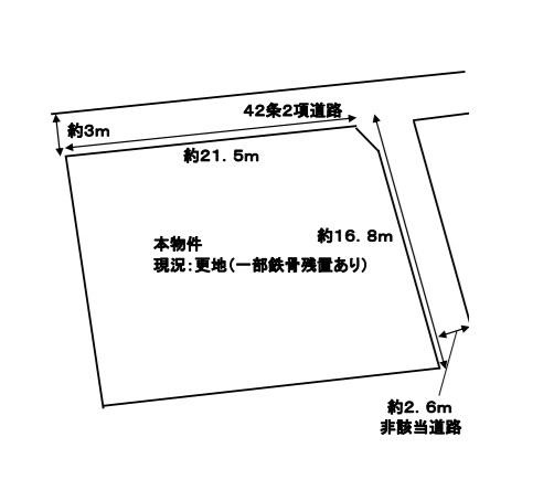 岩出市山　土地の土地図