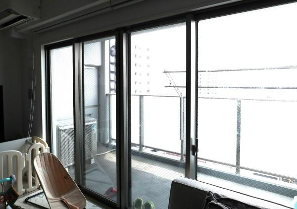 モアグレース岐阜加納10階のバルコニー