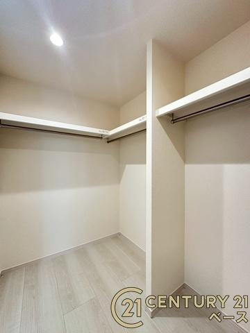 リーブルガーデン田部町 １号棟 ／新築一戸建の収納|■現地撮影写真■冬物のコートや季節のものなどたくさんしまえる広さ！
