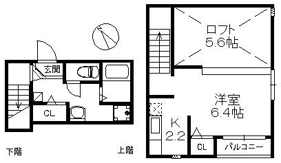 スタイルビュー井尻の間取り