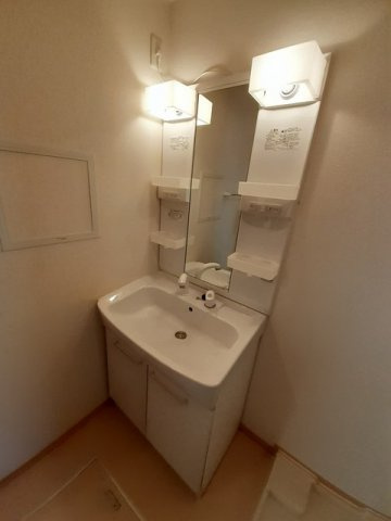 グラン・ソレイユの洗面所|広い洗面スペース