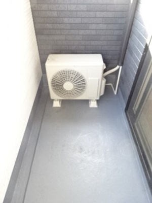 【バルコニー】 | ＭＫハイツ　Ａ | バルコニー付きです