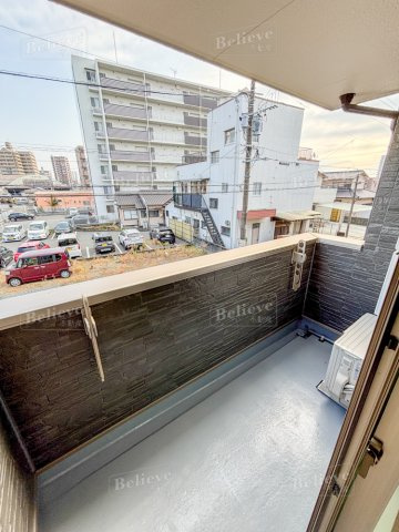 Benesta久留米のバルコニー|日当たりの良いバルコニー♪