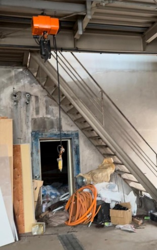 大阪市西成区松３丁目の倉庫の内装