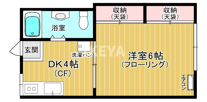 グリーンビルの間取り