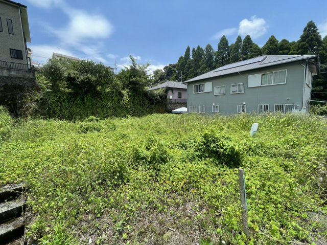 鹿児島市牟礼岡一丁目土地の外観|敷地の現況です