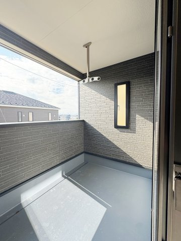 新築戸建・建売　郡山市田村町金屋字上川原　CRADLE GARDEN　全4棟のバルコニー