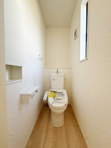 新築戸建・建売　郡山市田村町金屋字上川原　CRADLE GARDEN　全4棟のトイレ