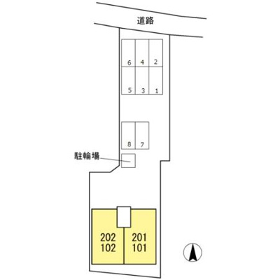 【区画図】 | グレイス・クレセント C棟