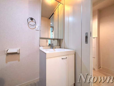 【独立洗面台】 | アモーレ笠取 | 独立洗面台あり、毎朝おしゃれに忙しい女性の方におすすめです