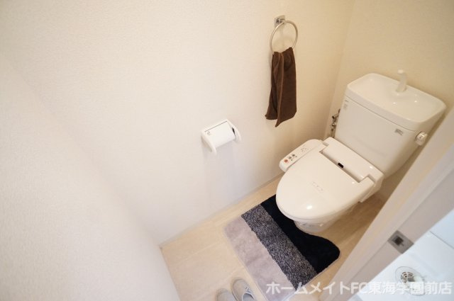 熊本市中央区白山２丁目の賃貸マンションのトイレ