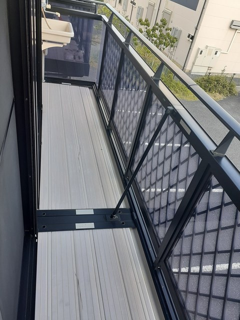 サンハイツ早野新田のバルコニー