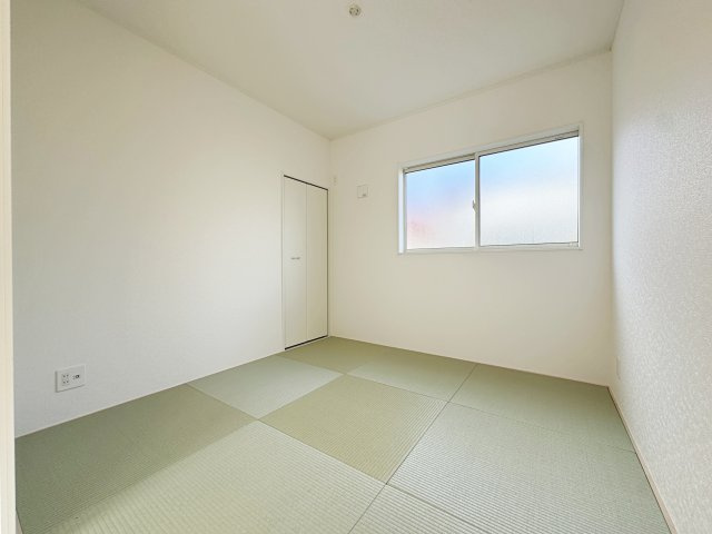 新築戸建・建売　郡山市田村町金屋字上川原　CRADLE GARDEN　全4棟の和室|用途に応じてアレンジのできる洋風も取り入れた和室！