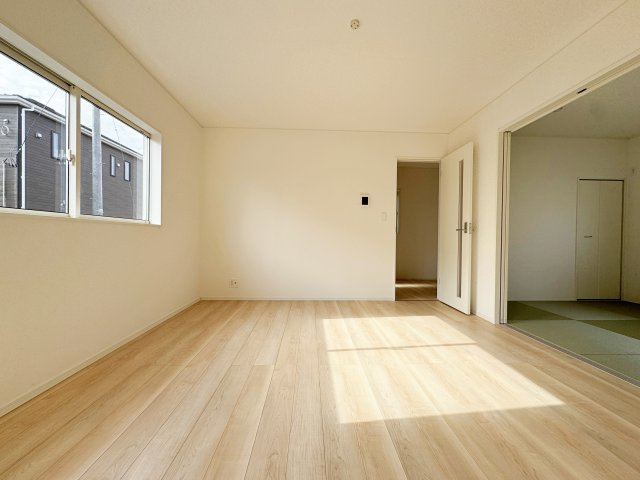 新築戸建・建売　郡山市田村町金屋字上川原　CRADLE GARDEN　全4棟の居間・リビング