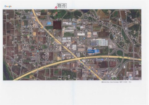 津山市神戸　売土地　3338坪の地図