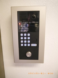 【その他共用部分】 | オートロック付になっていますので、不審者対策は、しっかりとしています。