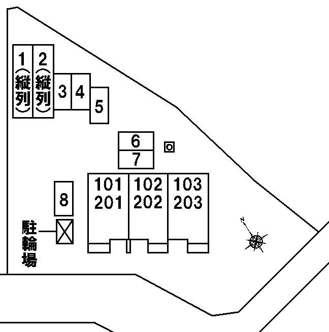 ウェスト・リバー　　刈谷市近郊の賃貸はクラスホーム刈谷店の駐車場