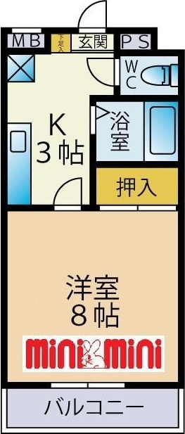 メゾン矢取IIの間取り