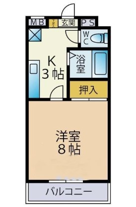 メゾン矢取IIの間取り