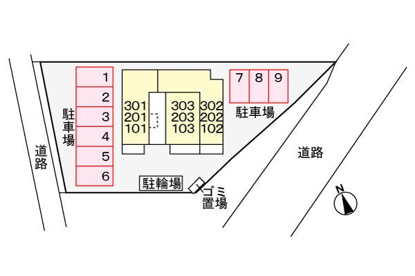 さらり　　刈谷市近郊の賃貸ならクラスホーム刈谷の駐車場