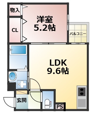 Urban Court Fuseの間取り