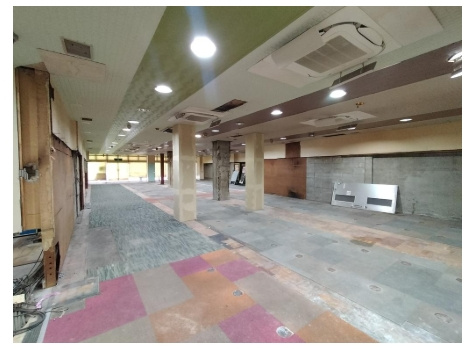 堺市西区津久野町　店舗事務所の内装