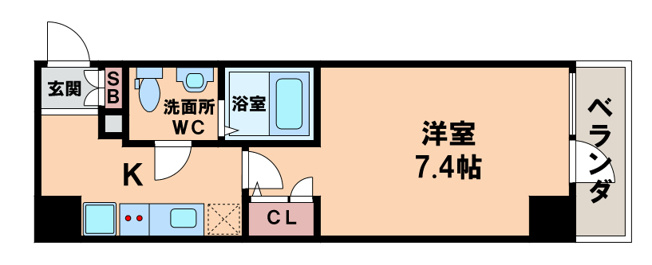 【間取り】 | エグゼ天王寺Ⅱ