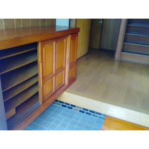 扶桑町稲葉62借家の玄関
