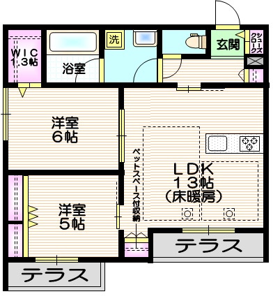イル・ラシーヌⅣの間取り