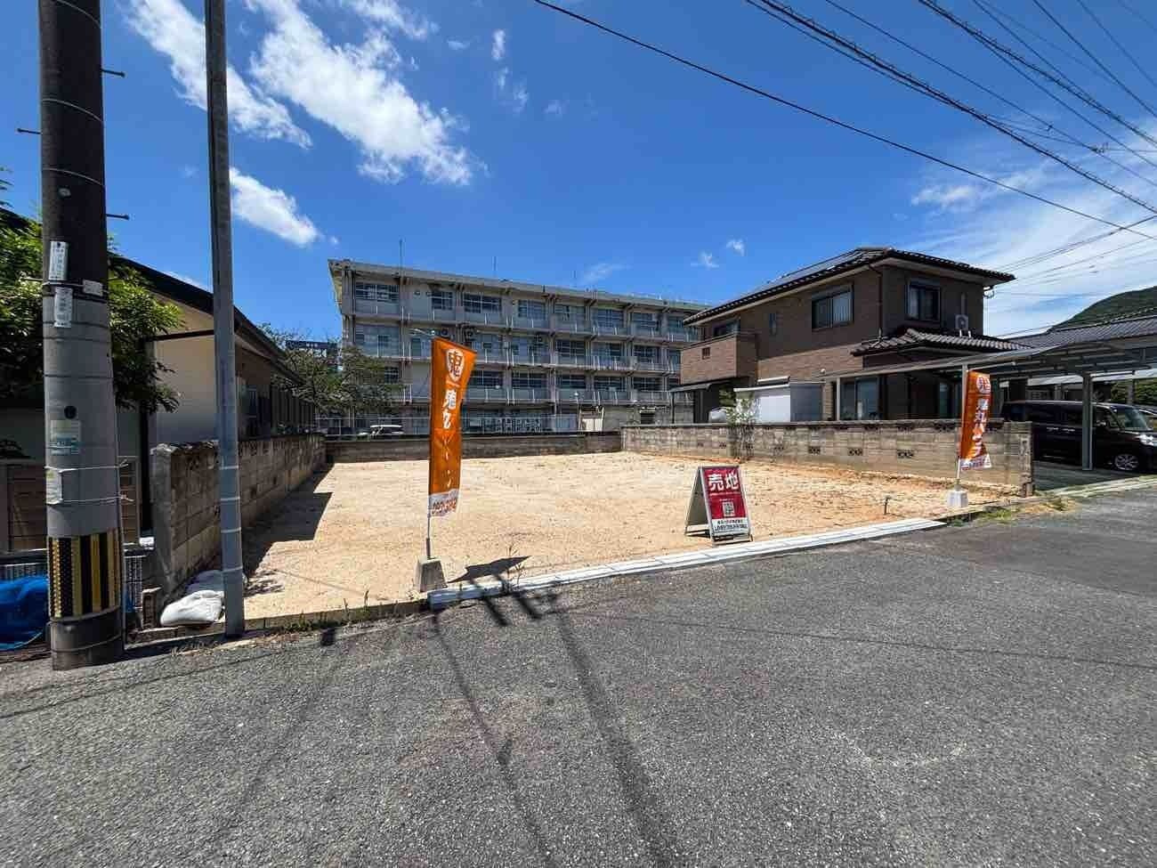 湯川新町四丁目（8期）の外観|すぐに建築可能！整地済みのきれいな土地です
現地（2026年7月30日）撮影