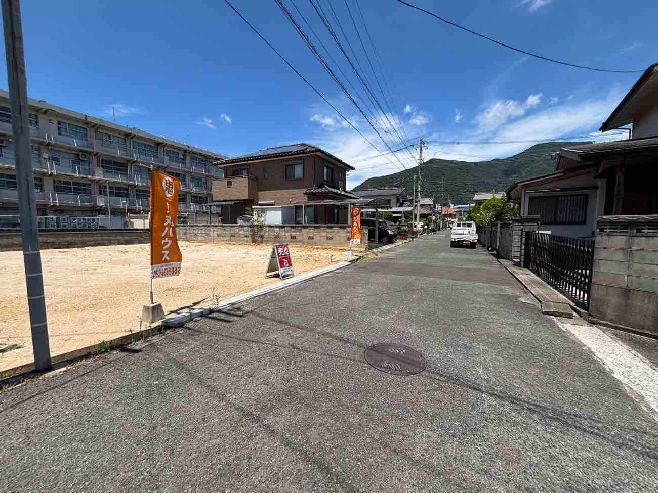 湯川新町四丁目（8期）の前面道路含む現地写真|現地（2026年7月30日）撮影