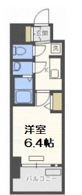 【間取り】 | プレサンスOSAKA DOMECITYビーツ