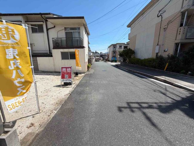 高坊一丁目（3期）の前面道路含む現地写真