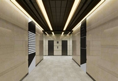 難波御堂筋ウエストの内装